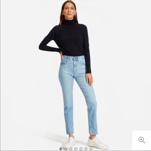 Everlane cheeky straight sky blue size 24 - Picture 1 of 8